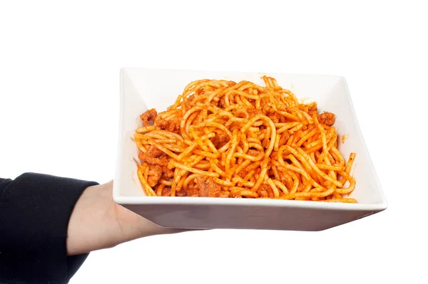 Spaghetti alla bolognese — Foto Stock