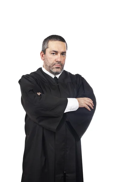 Serious male judge Stock Photo