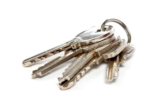 Keys with shadow Stock Image