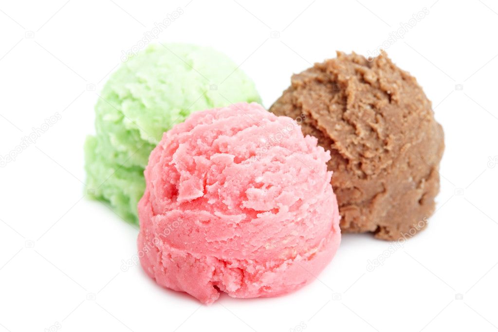 Ice cream ball isolated  Ice cream, Ice cream flavors, Cream