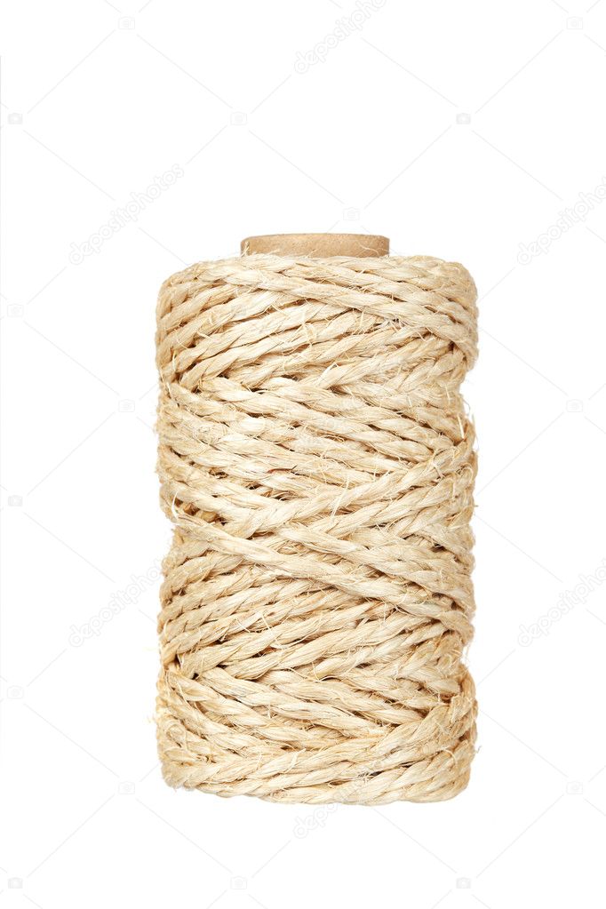 Roll of hemp rope