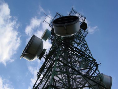 Tower of communications clipart