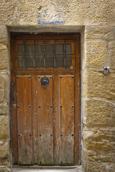 Porta in legno antico — Foto Stock