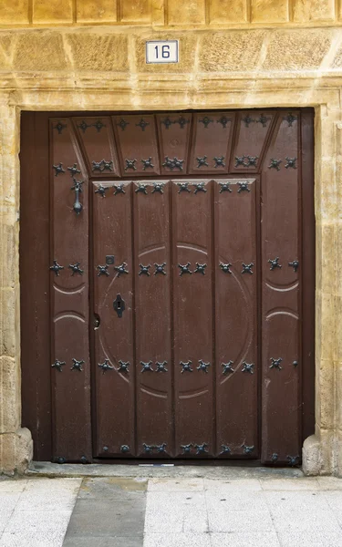 旧式な木製のドア — ストック写真