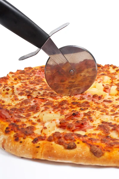 Pizza e taglierina italiana — Foto Stock