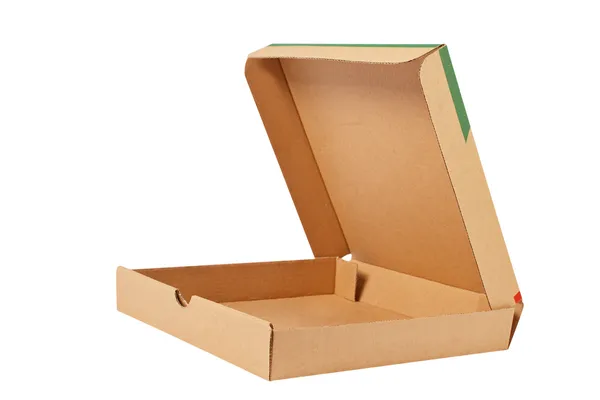 Scatola di cartone per pizza — Foto Stock