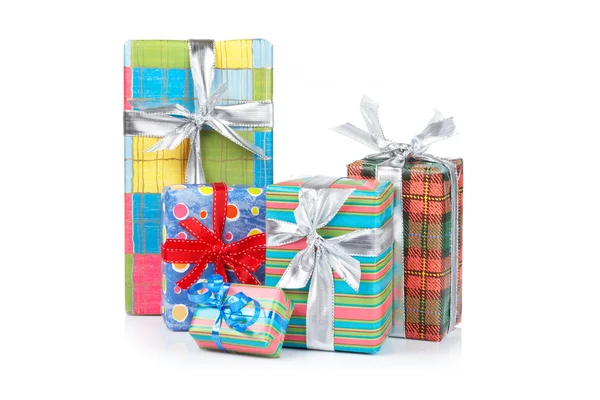 Assortment of gift boxes — Stok fotoğraf