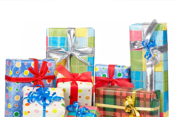 Detail of gift boxes — Stock Photo, Image