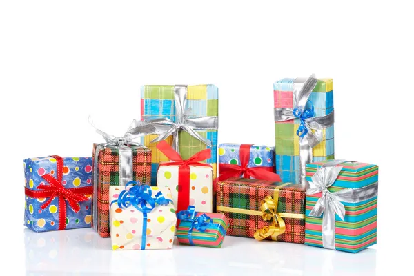 Assortimento di scatole regalo — Foto Stock