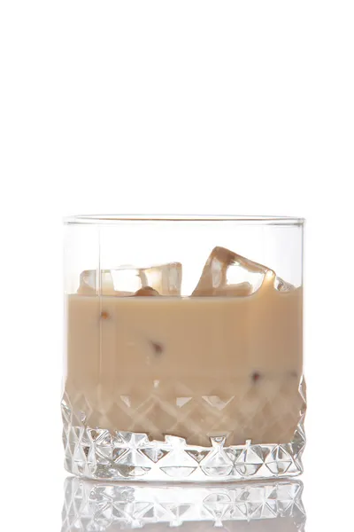 Crème whisky glas — Stockfoto