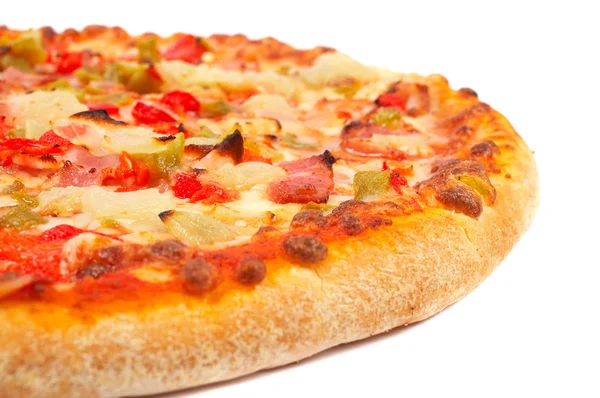 Smakelijke Italiaanse pizza Stockfoto