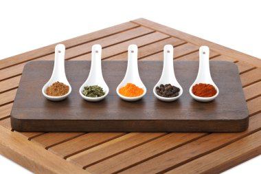 Spices background clipart