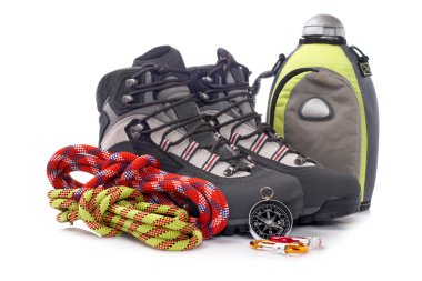 Climbing gear clipart