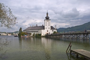 Seeschloss Ort, Gmunden, Austria clipart