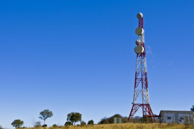 Telecommunications tower clipart