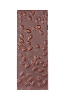 Chocolate with almonds clipart