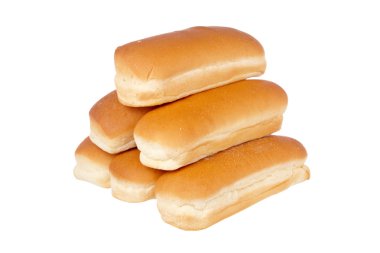 Pile of buns for hot dog clipart