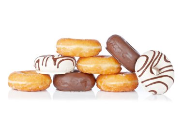 Delicious donuts clipart