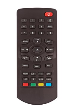 TV remote control clipart