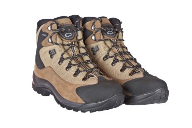 Hiking boots clipart