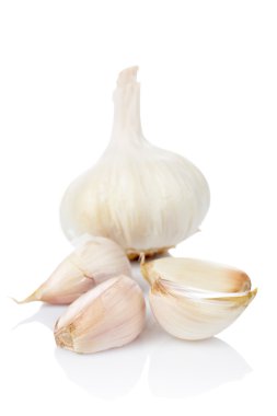 Garlic and cloves clipart