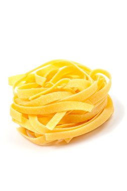 Uncooked pasta nest clipart