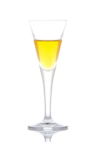 Sarı cennet kokteyl bardak — Stok fotoğraf