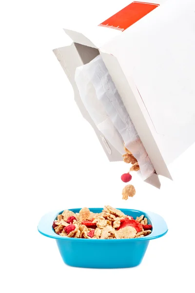 Bowl of cornflakes — Stock Photo, Image