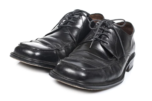 Μεταχειρισμένα Παπούτσια Μαύρο — Φωτογραφία Αρχείου