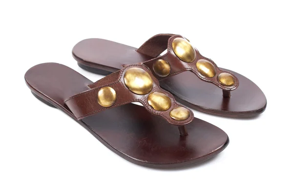 Lady sandals — Stock Photo, Image