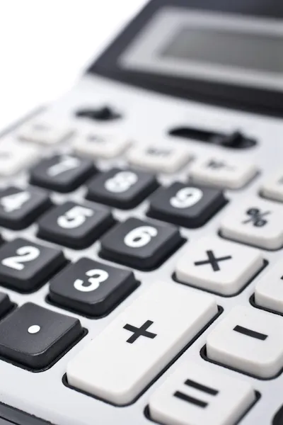 Kalkulačka klávesnice detail — Stock fotografie