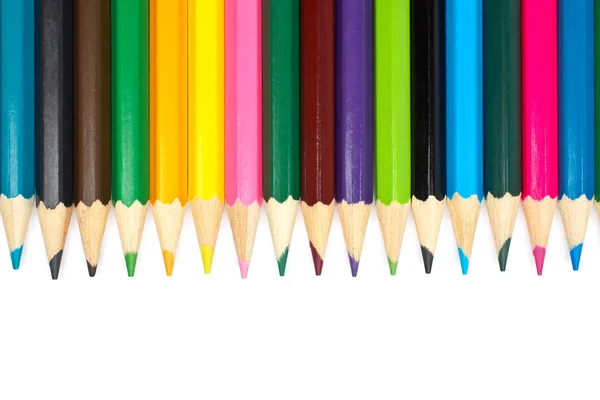 Διανομή χρωματισμένων μολυβιών — Φωτογραφία Αρχείου