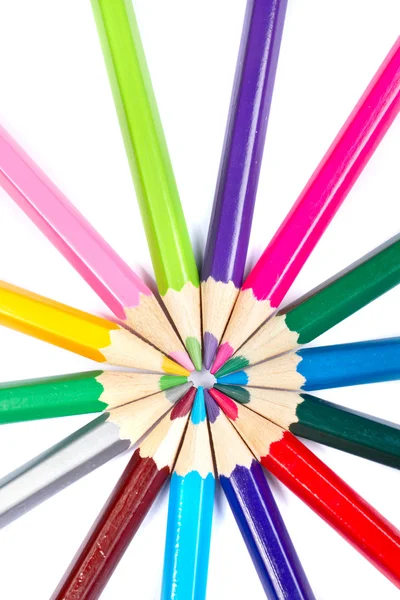 Ceruza színes iskola — Stock Fotó