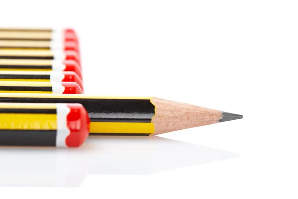 Асортимент олівці — стокове фото