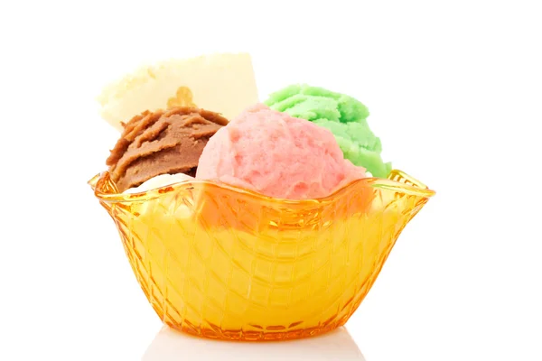 おいしいマルチ風味アイスクリーム — ストック写真