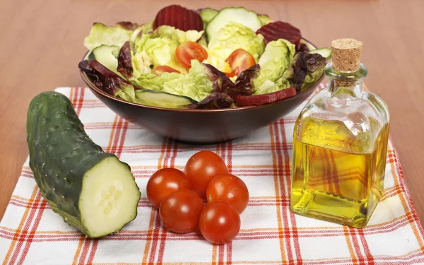 Akdeniz salatası — Stok fotoğraf