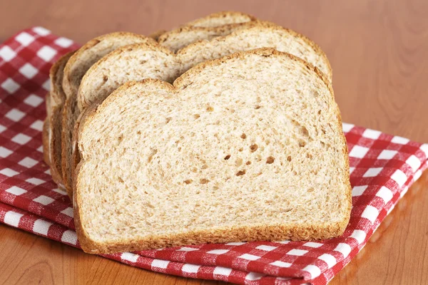Скибочки хліба — стокове фото