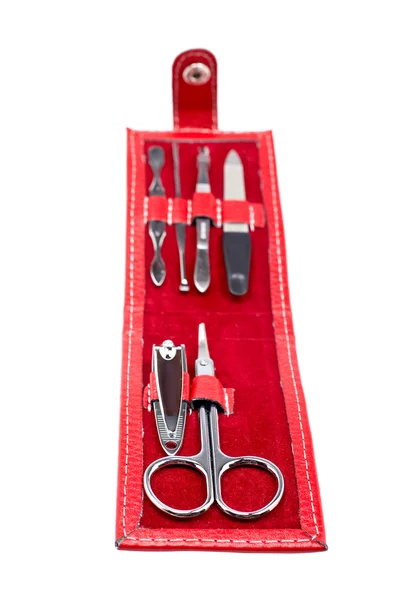 Conjunto de ferramentas de manicure — Fotografia de Stock