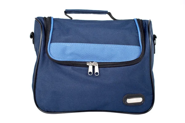 Blå handväska — Stockfoto
