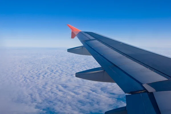 흐린 하늘의 항공 보기 — 스톡 사진