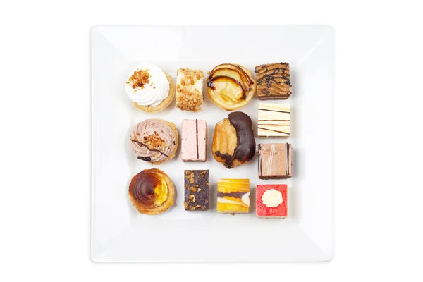 Assortment of delicious cakes — Stock Photo, Image