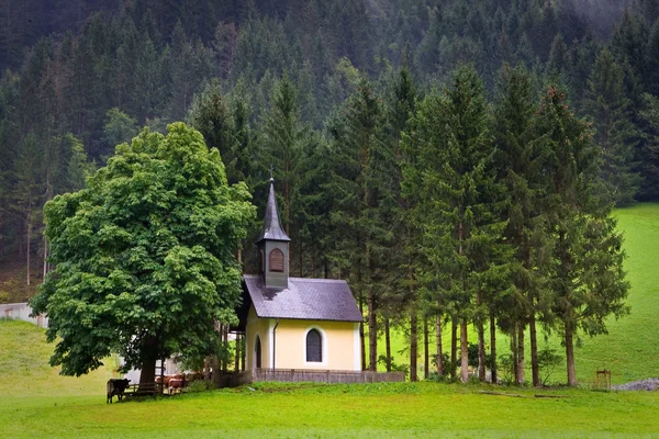 Stará kaple v huttschlag, Rakousko — Stock fotografie