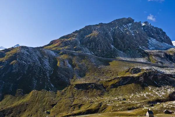 Grossglockner estrada alpina alta — Fotografia de Stock