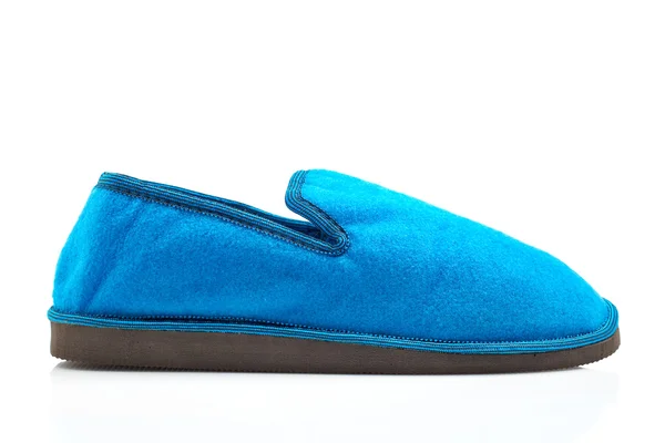 Lady pantofola blu — Foto Stock