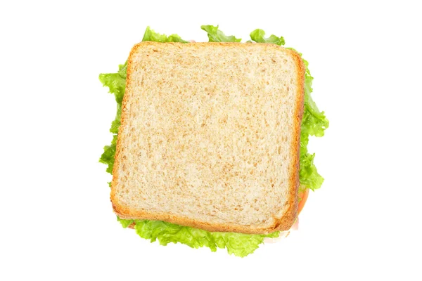Sağlıklı Jambonlu sandviç — Stok fotoğraf
