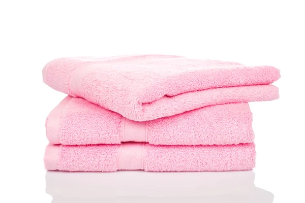 ピンクのタオル — ストック写真