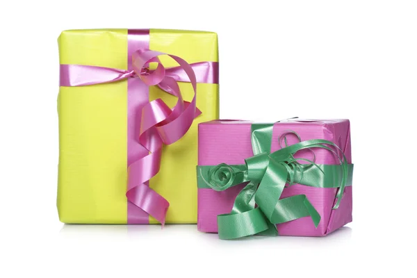 Assortment of gift boxes — Stock Photo, Image