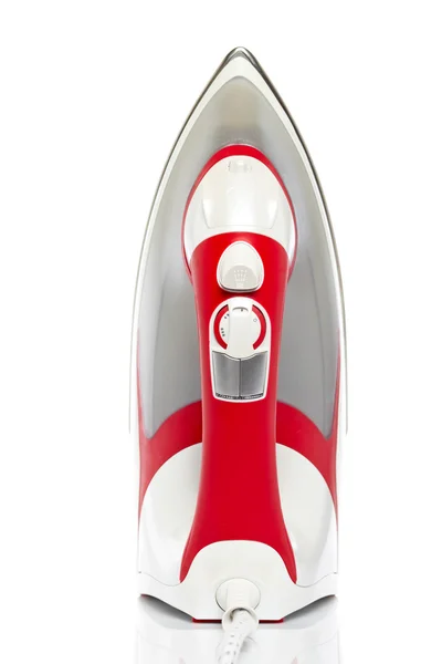Red electric iron — Stock Photo, Image