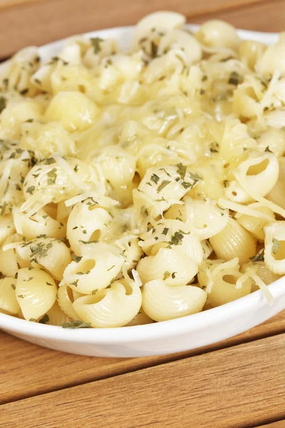 Italian pasta with cheese — Stock Photo, Image