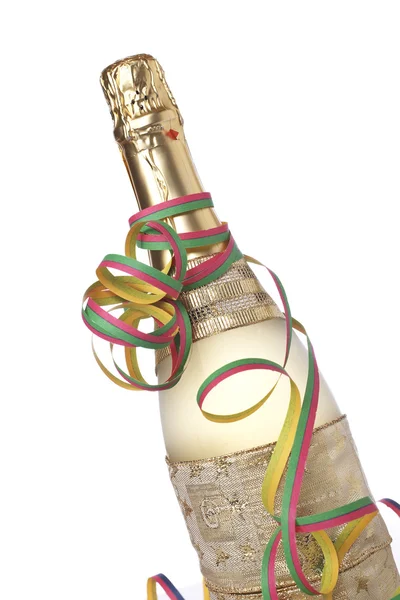 Пляшку шампанського — стокове фото
